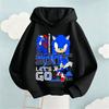 2026 Hoodie Boys Girls Cartoon Kids ShadowSonic Hedgehog Character Pullover Sweatshirt 2026 Long Sleeve Casual Top Children 4-13yrs