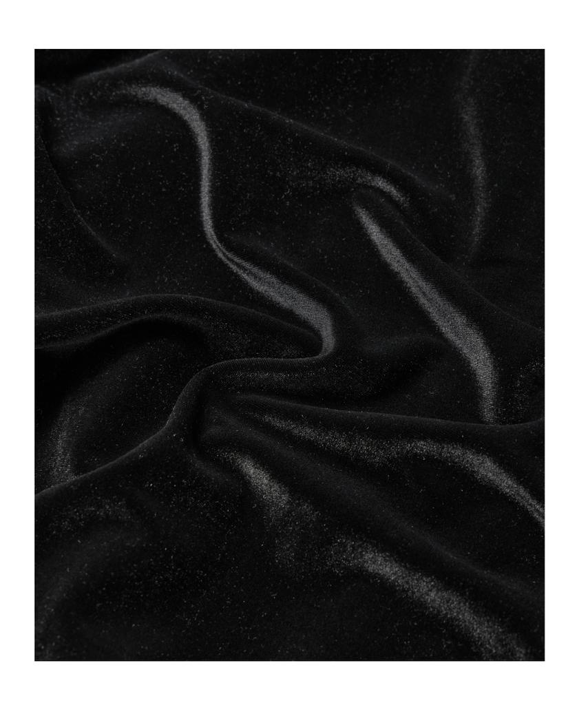 Etce Velvet Track Jacket (Black)