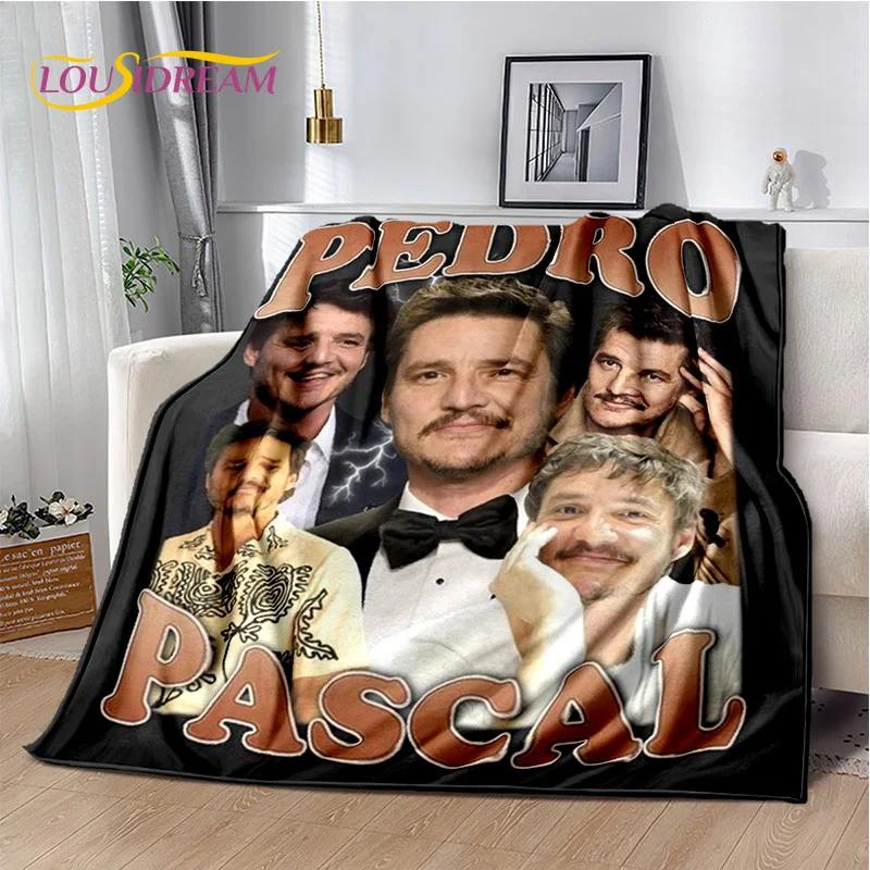 29 Style Pedro Pascal Funny Printing Blanket,Soft Throw Blanket for Home Bedroom Bed Sofa Picnic Travel Office Cover Gifts Kids