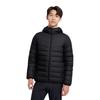 Anta Lightweight Windproof Solid Color Hooded Down Jacket Men outerwear Black 152447922-5