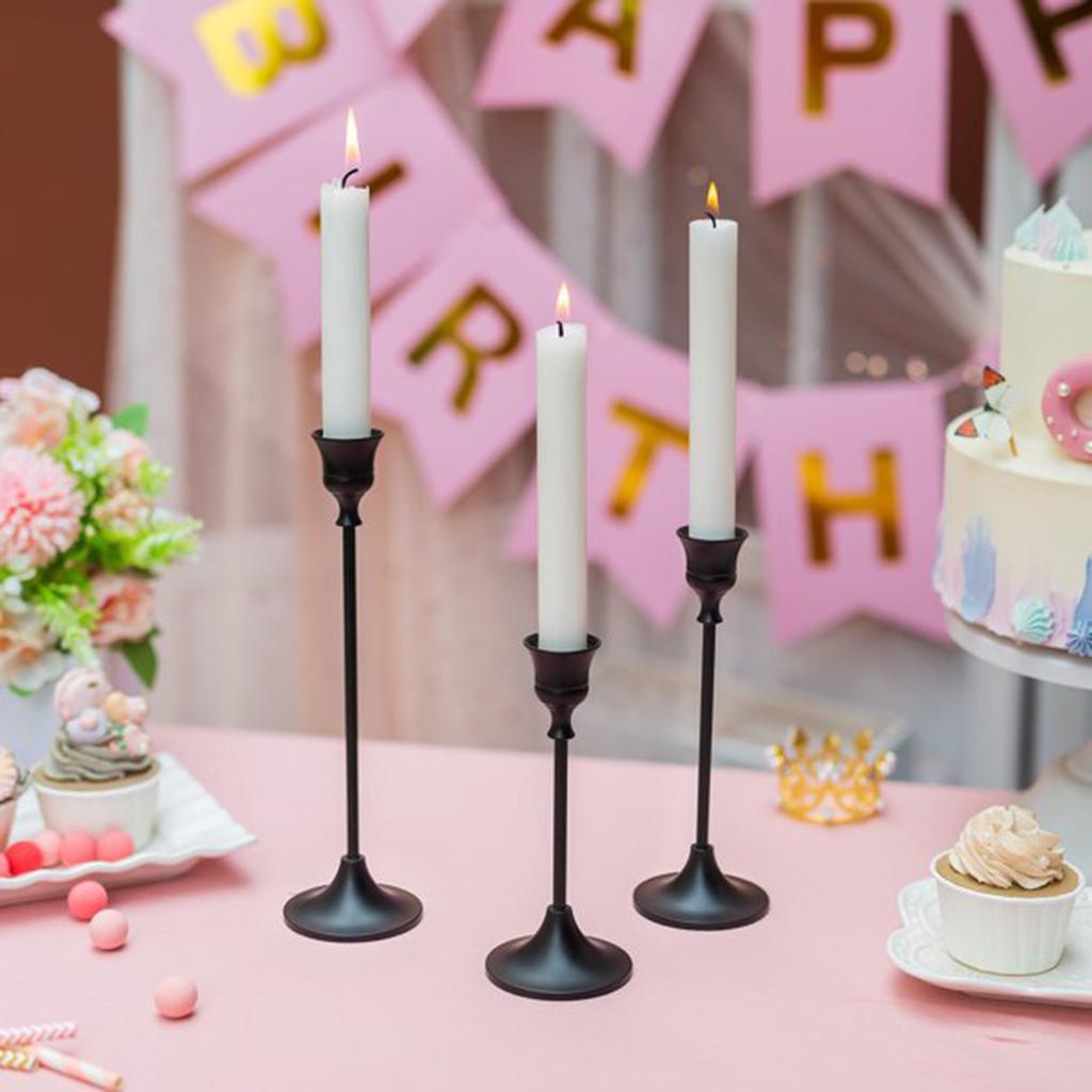 Metal Candle Holder Simple- Alloy Candle Holder Ornaments Brass Candle Holder Wedding Props Creative Candle Holder