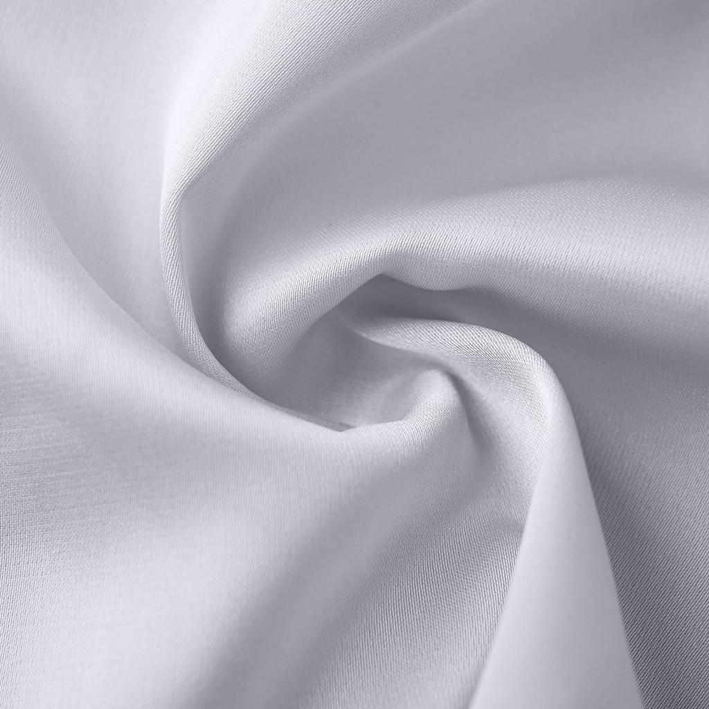 Womens Wide Leg Silky Satin Pants Casual Elastic High Waisted Loose Comfy Versatile Sweatpants With Pockets