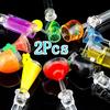 2 ks / 1 ks Cute Cocktail Drink Mixer Bar Puddler Muddler Míchací Tyčinky Ladle Míchadlo
