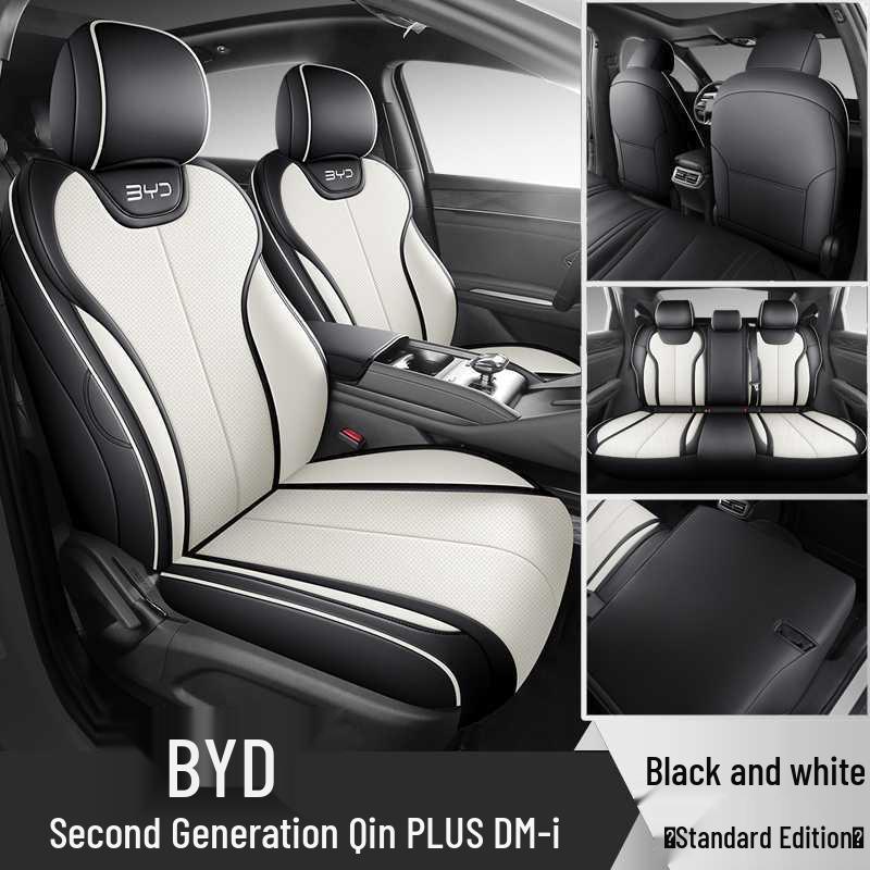 Seat Covers for BYD Qin Plus DM-i (25 pcs), All-Season, Full Coverage for Intelligent Driving Model