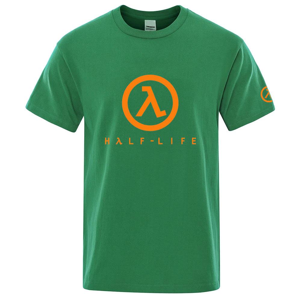 2025 Half Life Game 1998 Summer Unisexs Round Neck Casual Top Thin Cotton Short Sleeved New Trendy Breathable Tshirt