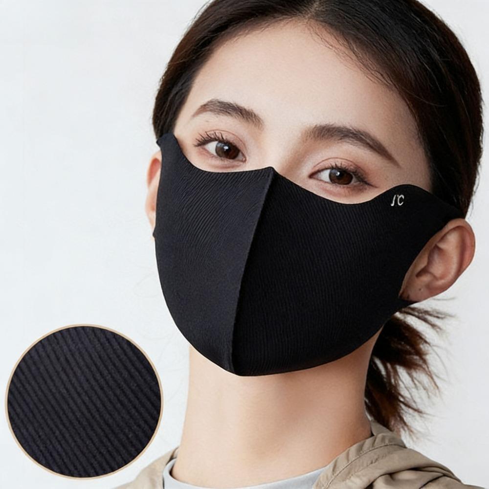 Washable Ice Silk Face Shield UV Sun Protection, Breathable Outdoor Sun Protection Mask