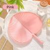Artificial Woven Fan Palm Leaf Plastic Hand Fans Vintage Dried Fan For Wedding Party Summer Cooling Fan Home Decorations