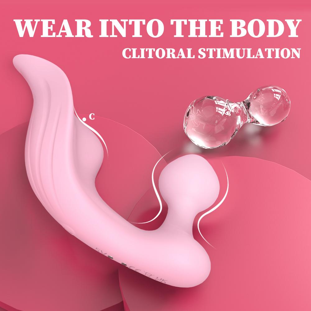 Panties Vibrator for Women Wireless Remote Vibrating Panties Clitoral Stimulate Invisible Vibrating Egg Adult Sex Toy for Girl