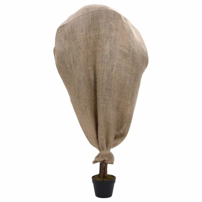 Sacs en Jute - VIDAXL - 5 pcs - 100% Naturel - 100x110 cm - Protection Plantes