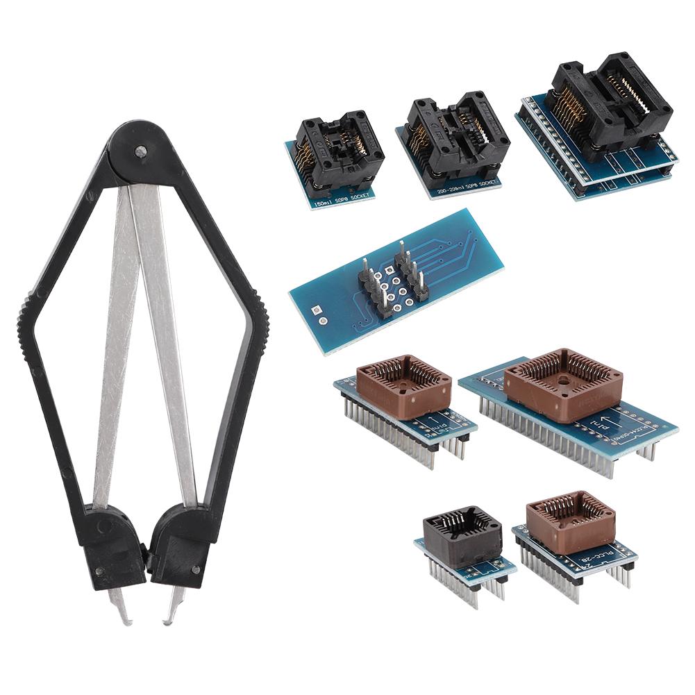 

9 Piece Programmer Adapters Sockets Kit for TL866CS TL866A EZP2010 IC Extractor