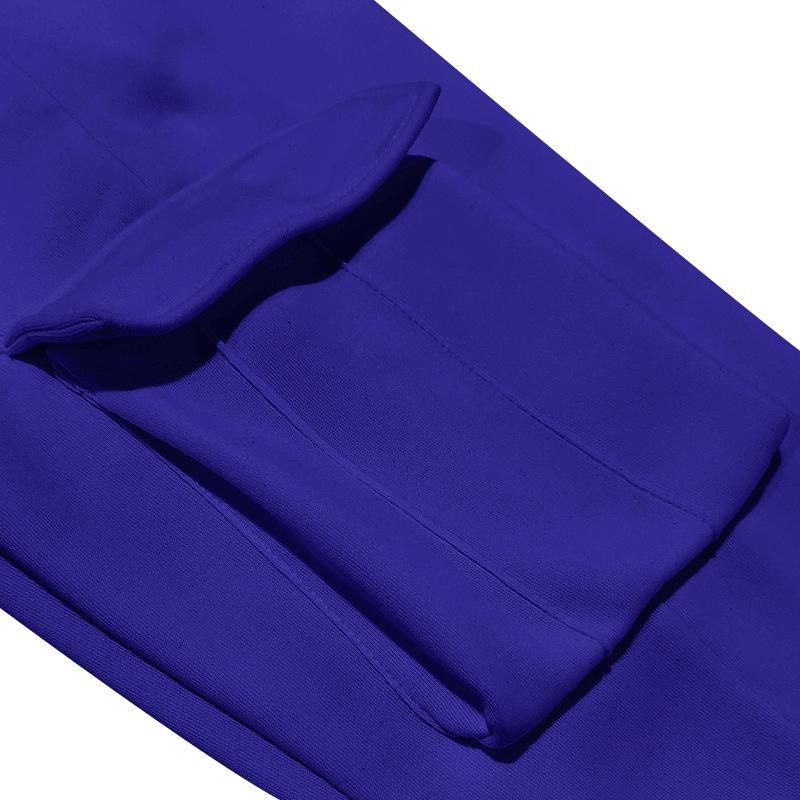 New men's autumn and winter sports and leisure trousers men's sports multi-pocket work trousers sweatpants men