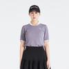 TAYLORMADE APPAREL 26Ss Women'S Mini Knit Shawl Collar Short Sleeve T-Shirt T8031T66149-190
