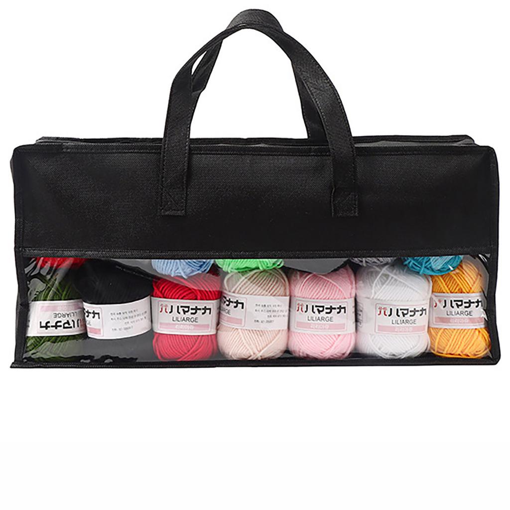 Ergonomic Crochet Hook Set with 40 Color Crochet Yarn Beginner Crochet Hook Set with Knitting Accessories Crochet Bag