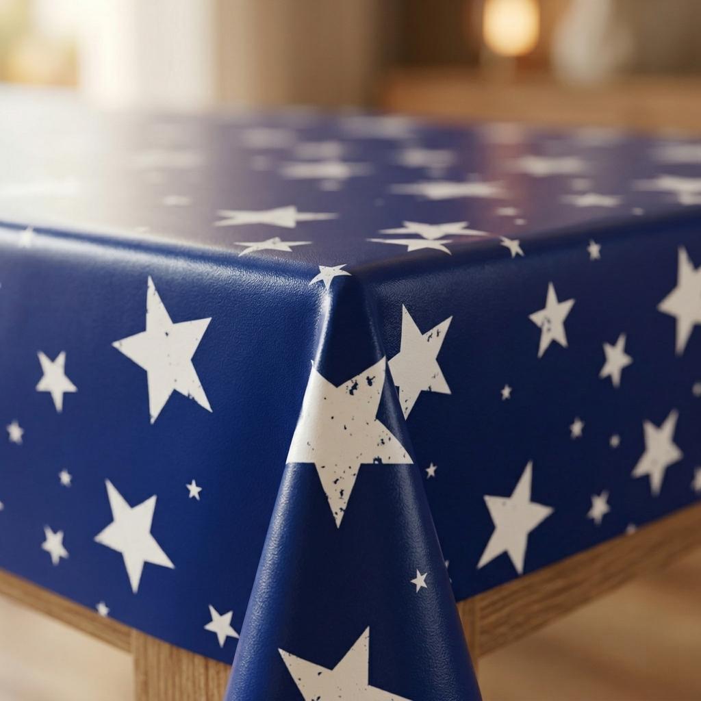 Independence Day Party Tablecloth For Children, Patriotic Party Decorations, Disposable PE Tablecloth