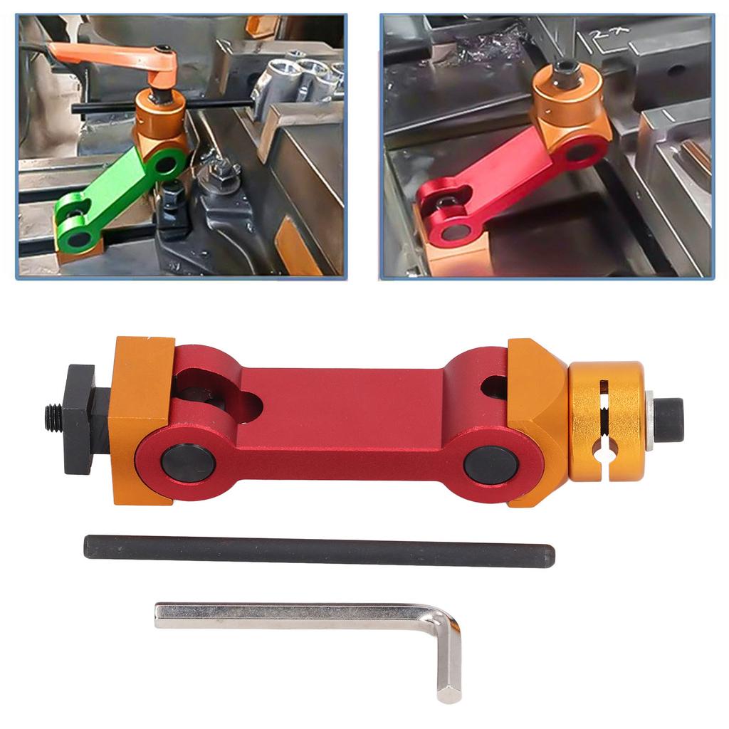 CNC Work Stop Locator Adjustable Vise Stop Limiter Mill Machine Workpiece for T Slot Work Stop Locator CNC Work Stop Locator