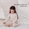 Babylove Girls' Soft Cotton Floral Pajama Set