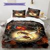 Name Custom Lord Rings Pattern Bedding Set Quilt Cover Pillowcase Home Decor Gift (1 * duvet cover + 2 * pillowcase, without core)