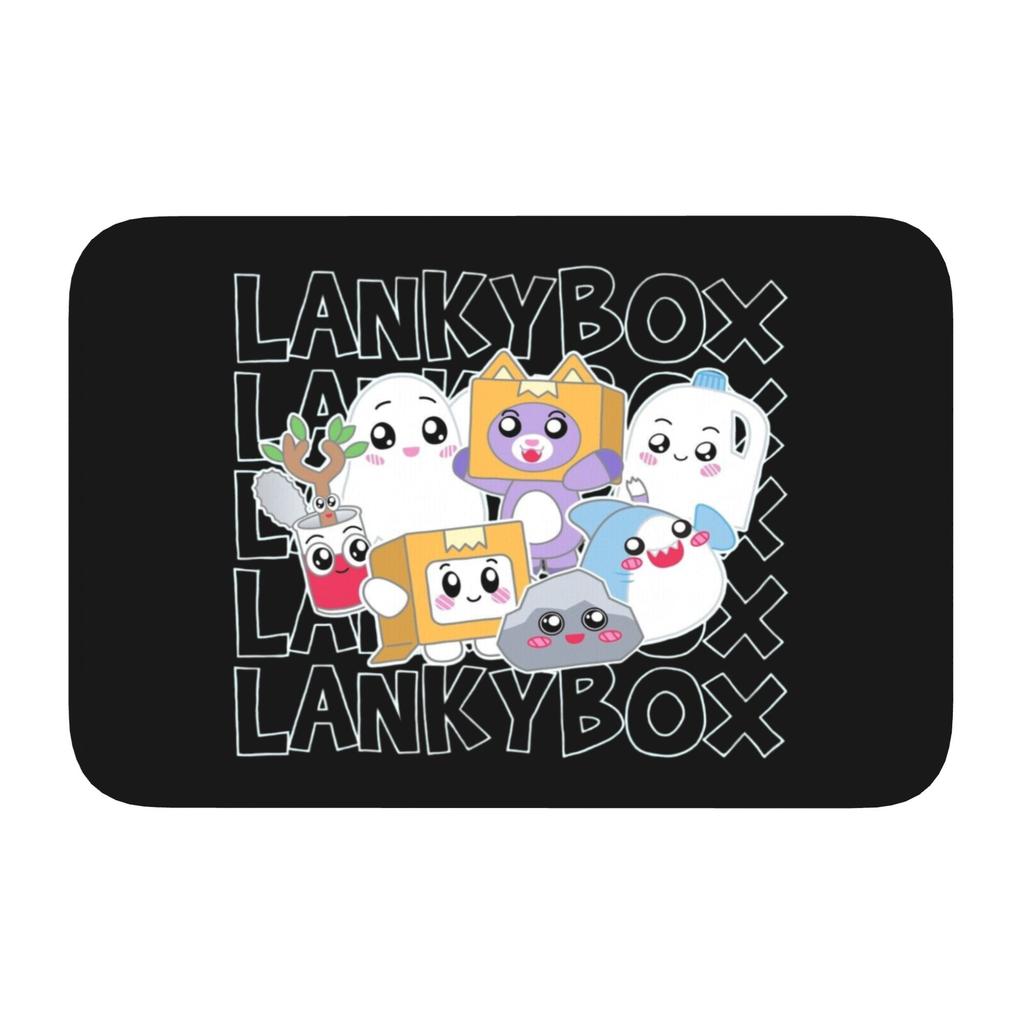 Benutzerdefinierte Spiel Lanky Box Mode Anime Cartoon Fußmatte Rutschfeste Eingang Bad Küche Tür Bodenmatte Toiletten Teppich Teppich