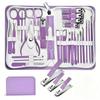 30pcs Nail Clipper Kit Manicure Set Stainless Steel Professional Pedicure Kit For Nail Care Tools Fingernails & Toenails Trimmer For Home