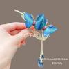 Trendy Personal Flower Hairpins Women Pearl Hair Clips Accessories Temperamental Alloy Hair Accessories
