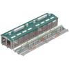 Tomix N Gauge Engine Shed Rail Extension 91037