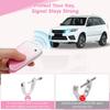 1797 Key Fob Cover for Volkswagen VW ID.4 Atlas Golf GTI R Accessories 2024 Bling Car Key Chain Case Shell 5 Button Gradient Pink Cute Girly TPU