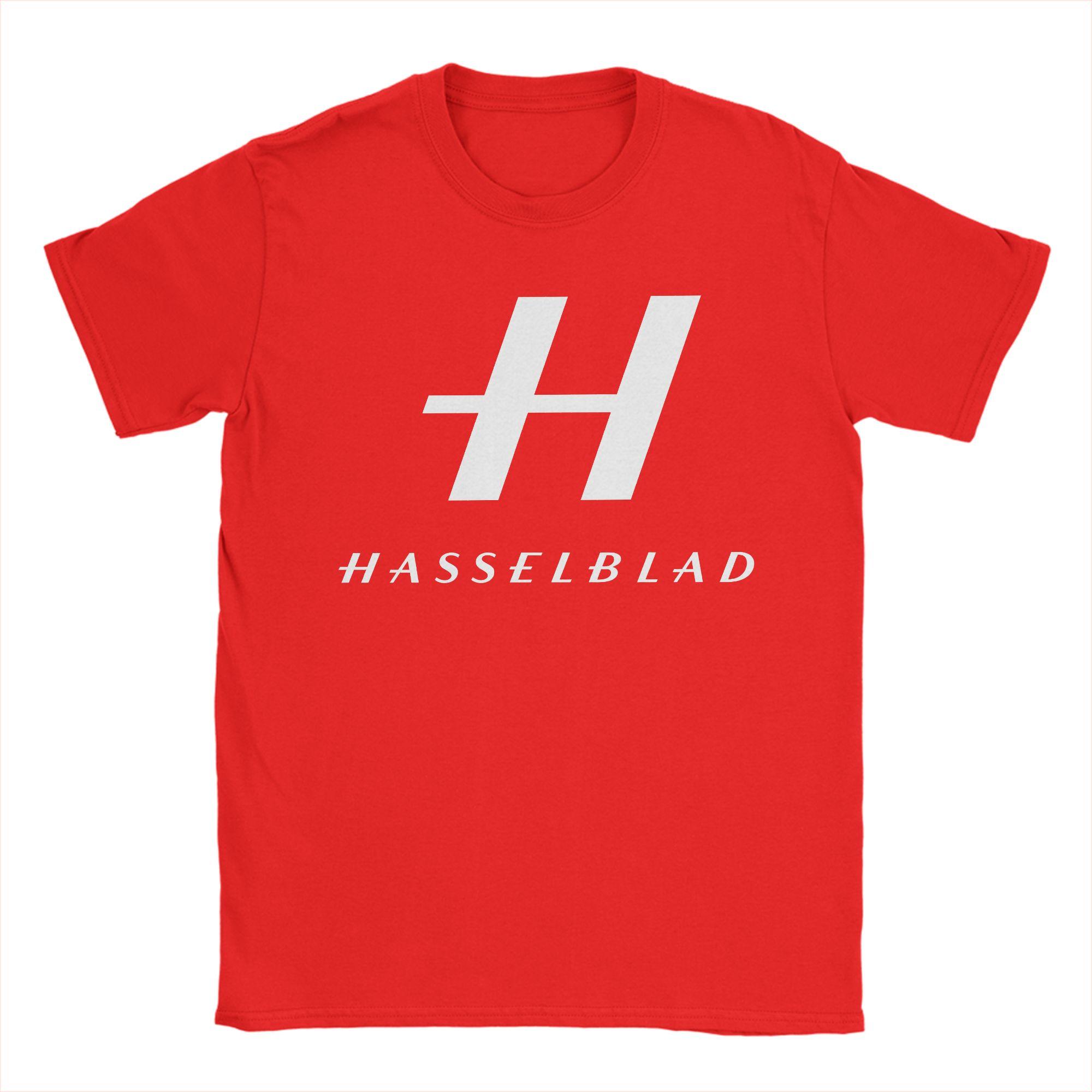 Hasselblad Film Photography Swedish T Shirt Harajuku T Shirts ShortSleeve Vintage Tops Beach Cotton Plus Size Clothes M