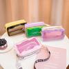 Summer Transparent Jelly Bag Trend Women'S Clear Pvc Crossbody Bag Ladies Shoulder Bag Messenger Beach Bag