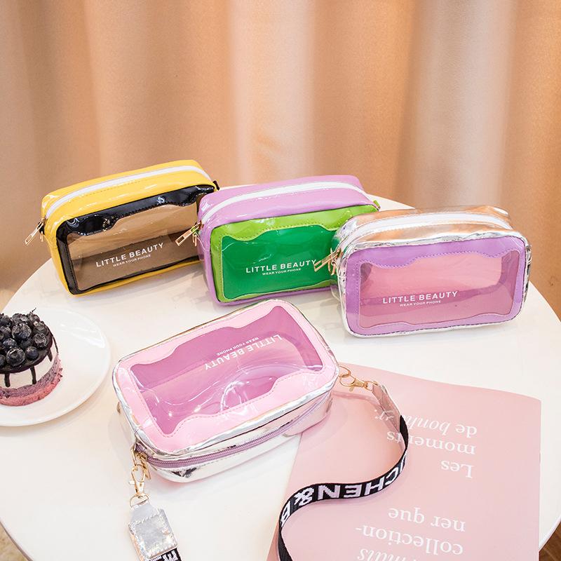 Summer Transparent Jelly Bag Trend Women'S Clear Pvc Crossbody Bag Ladies Shoulder Bag Messenger Beach Bag