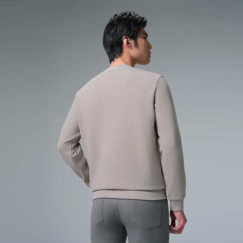 Lilanz Men's Jacquard Fleece Sweatshirt