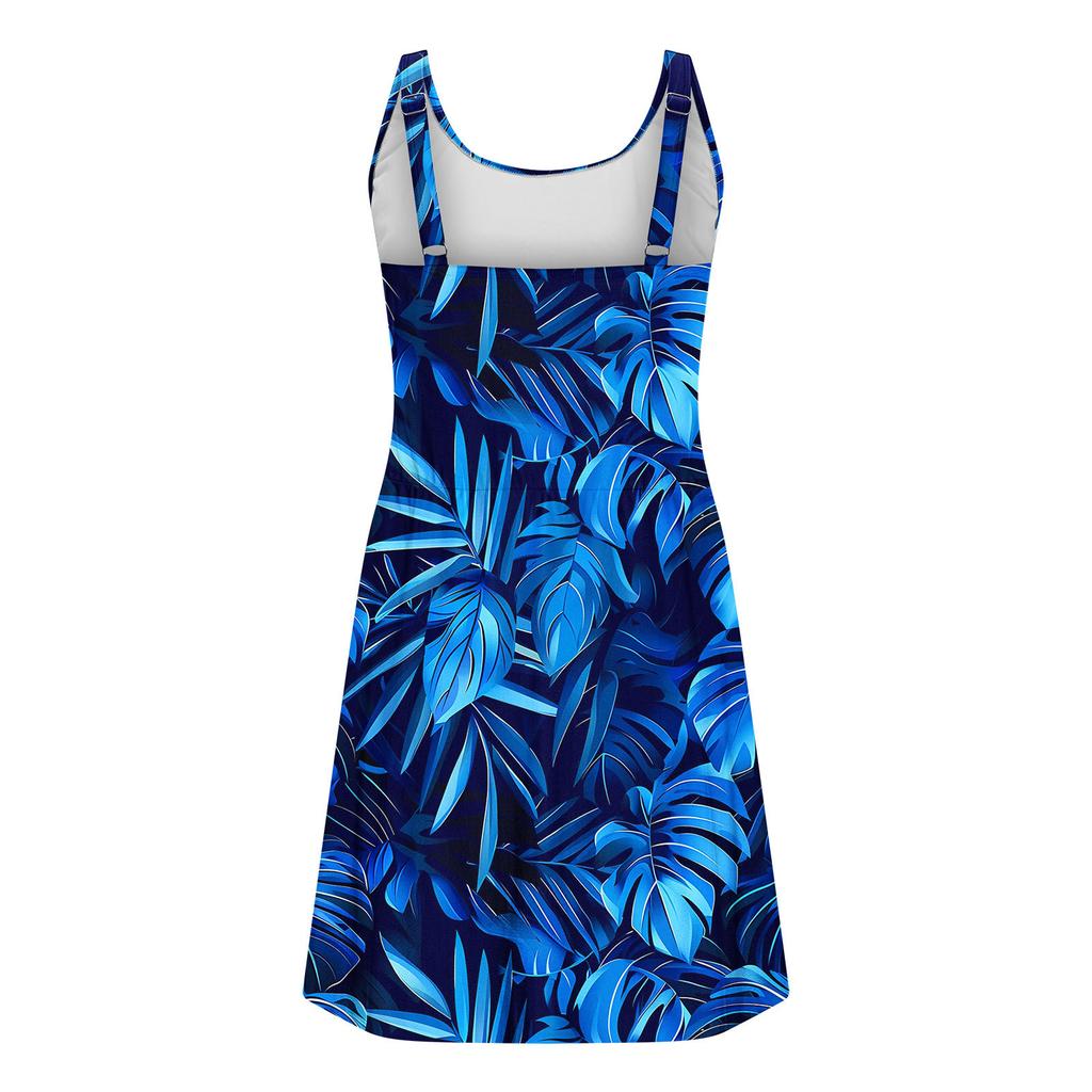 Damen Zweiteiliger Modischer Sexy Bedruckter Badeanzug mit Gepolsterten Cups und Bügeln, Kostenlos