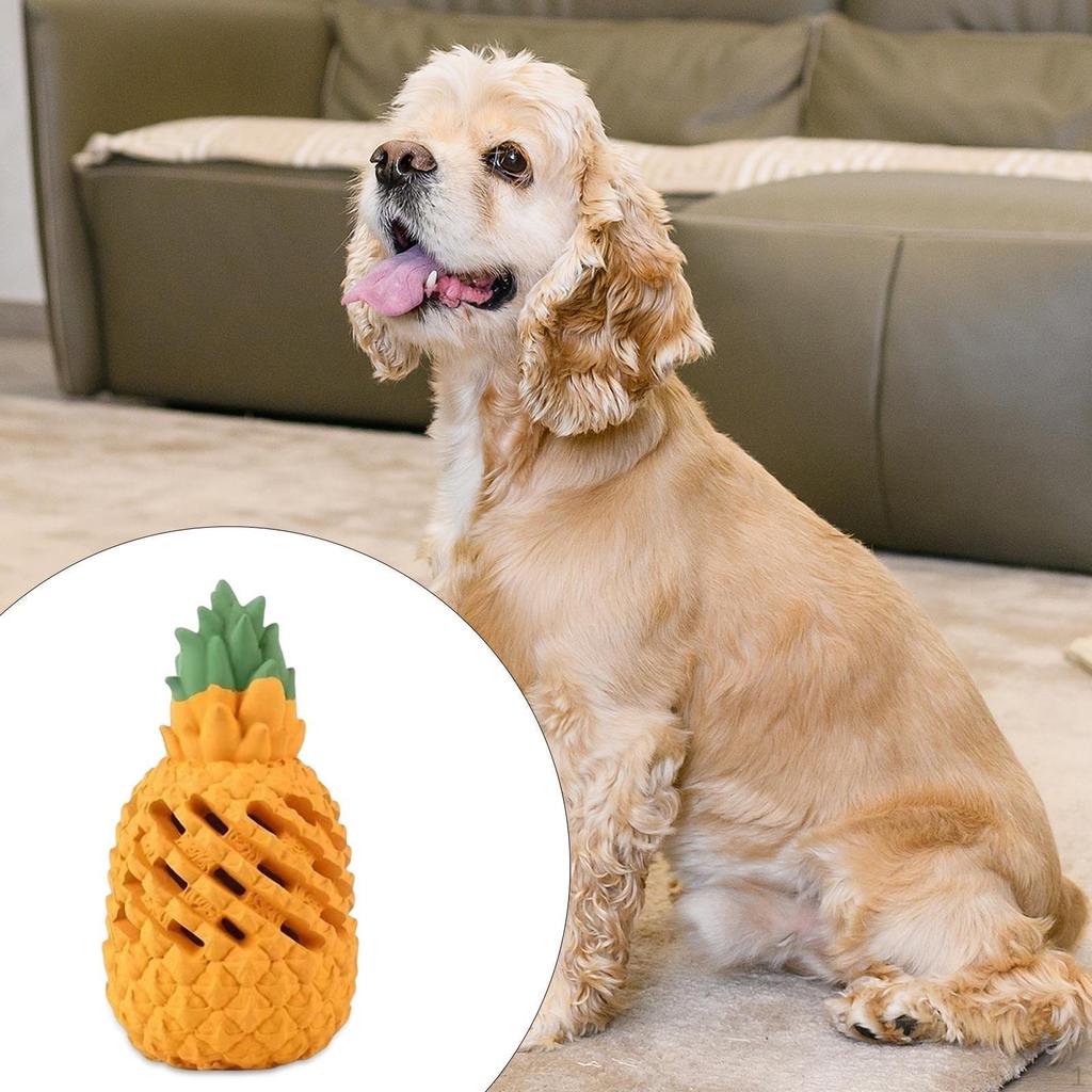 Dog Treat Dispenser Chew Toy Feeding Puzzle Entertainment Toughness Leak Food Interactive