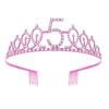 Girls Birthday Party Princesses Crowns Alloys Adjustable  Headbands For Birthday Celebrations