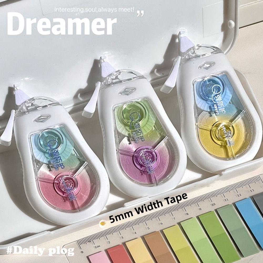 Rainbow Color Correction Tape 30M Large Capacity Student Alteration Tape  Students