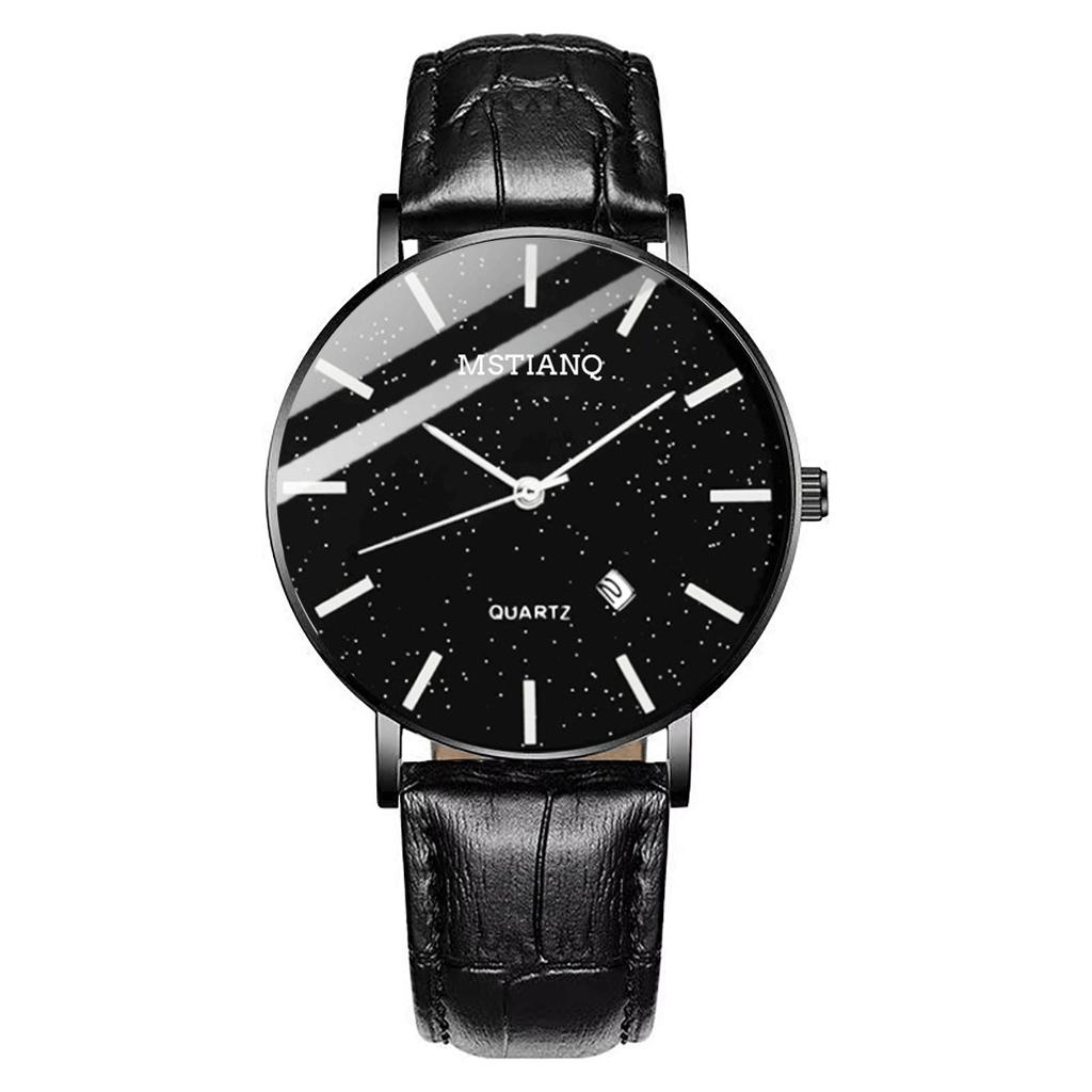 Watch Men'S Automatic Waterproof Fashion Simple Business College Student Trend Quartz Watch