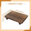 Pedestal Stand, Tray, Decoration, Plant Stand for Display, Wooden Party, Indoor, Coffee