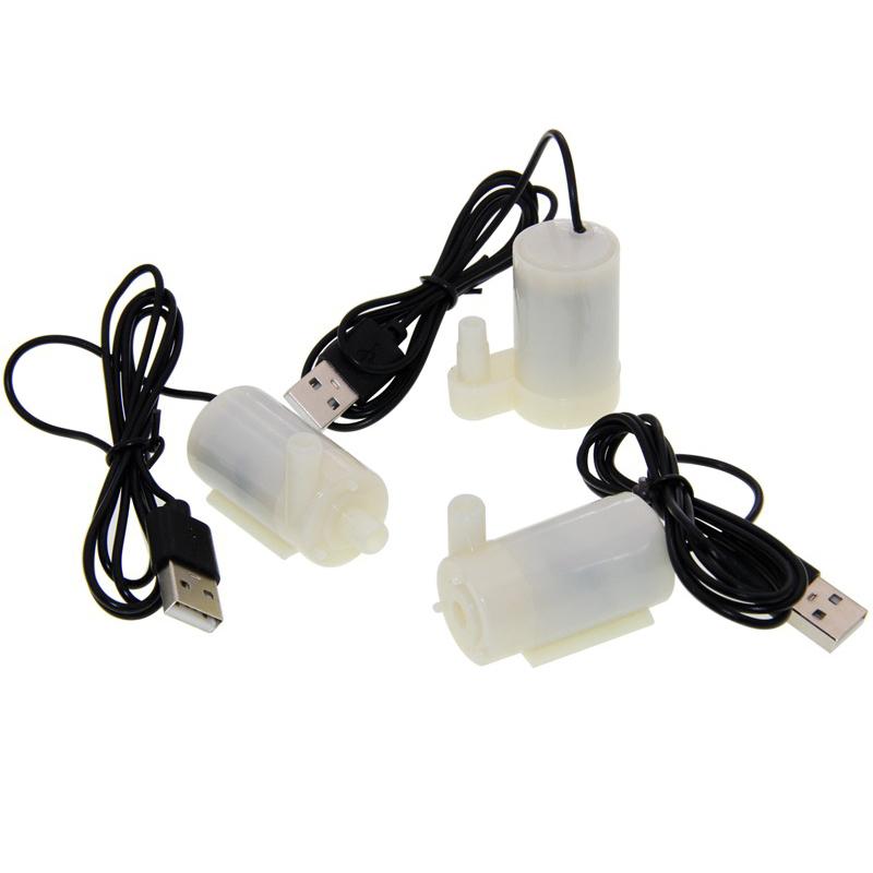Mini pompa de apa submersibila micro usb pentru rezervoare de peste acvariu fantana motor DC