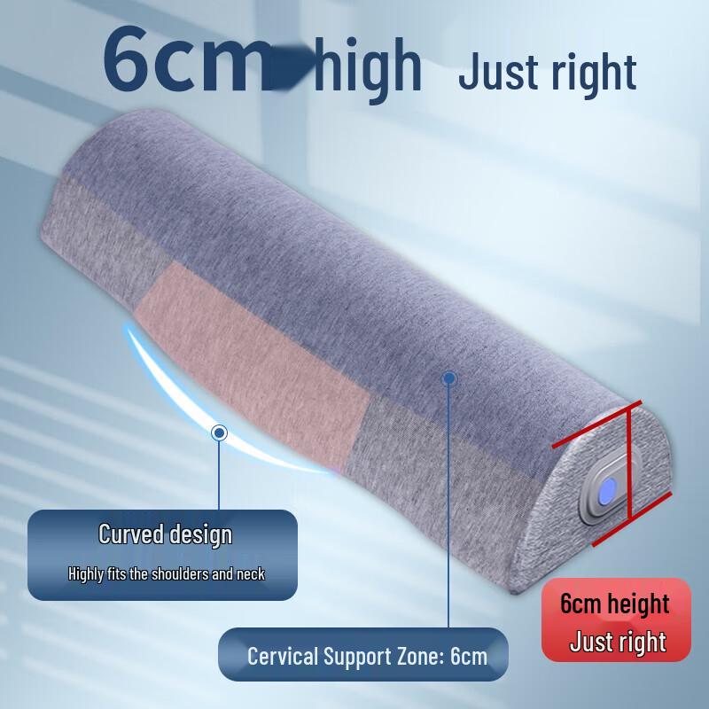 

Hezheng Vibrating Neck Massage Memory Foam Pillow