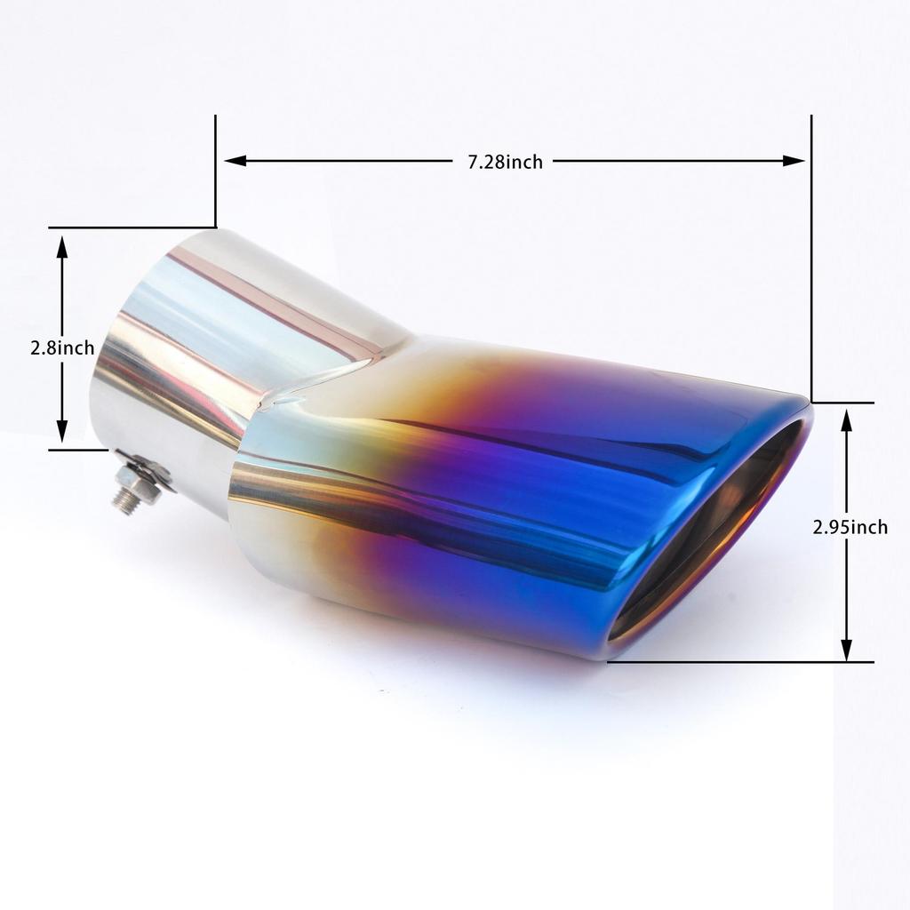 Universal Tailpipe Exhaust Modification for Highlander, ix35, Range Rover, CRV, and Similar-Sized Vehicles