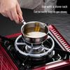 Zhishi Stainless Steel Oil Drizzler Set with Pear Wood Handle