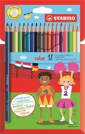 Stabilo color pencils 18 KOL 8037
