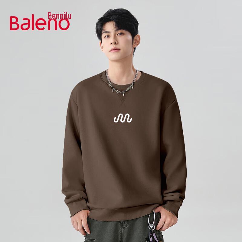 Baleno Men's Crew Neck JPB Triangle Graphic Sweatshirt