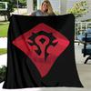 1pz Coperta Design Stampa World of Warcraft, Coperta Leggera per Divano, Letto - Morbida e Calda, Regalo per Tutte le Stagioni come Natale, Halloween