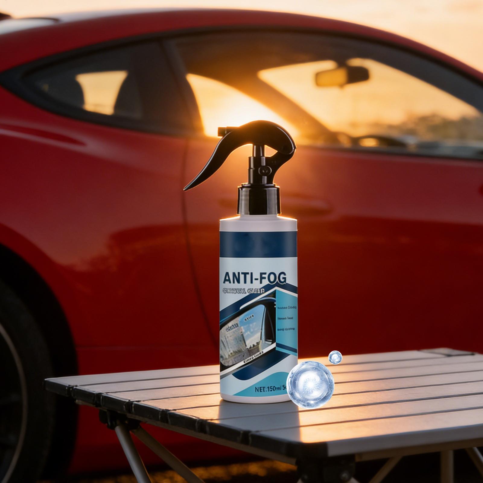 Car Anti Fog Spray 150ml Automotive Instant Defogging Windshield Car Glass Cleaning Spray For Clear Visibility Cleaning Coating China Mainland