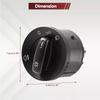 Headlight Control Switch Fog Light Knob For Volkswagen VW Golf MK5 MK6 Passat B6 Jetta 5 6 Tiguan Touran Caddy Eos 1K0941431BB Pushbutton Switches 3