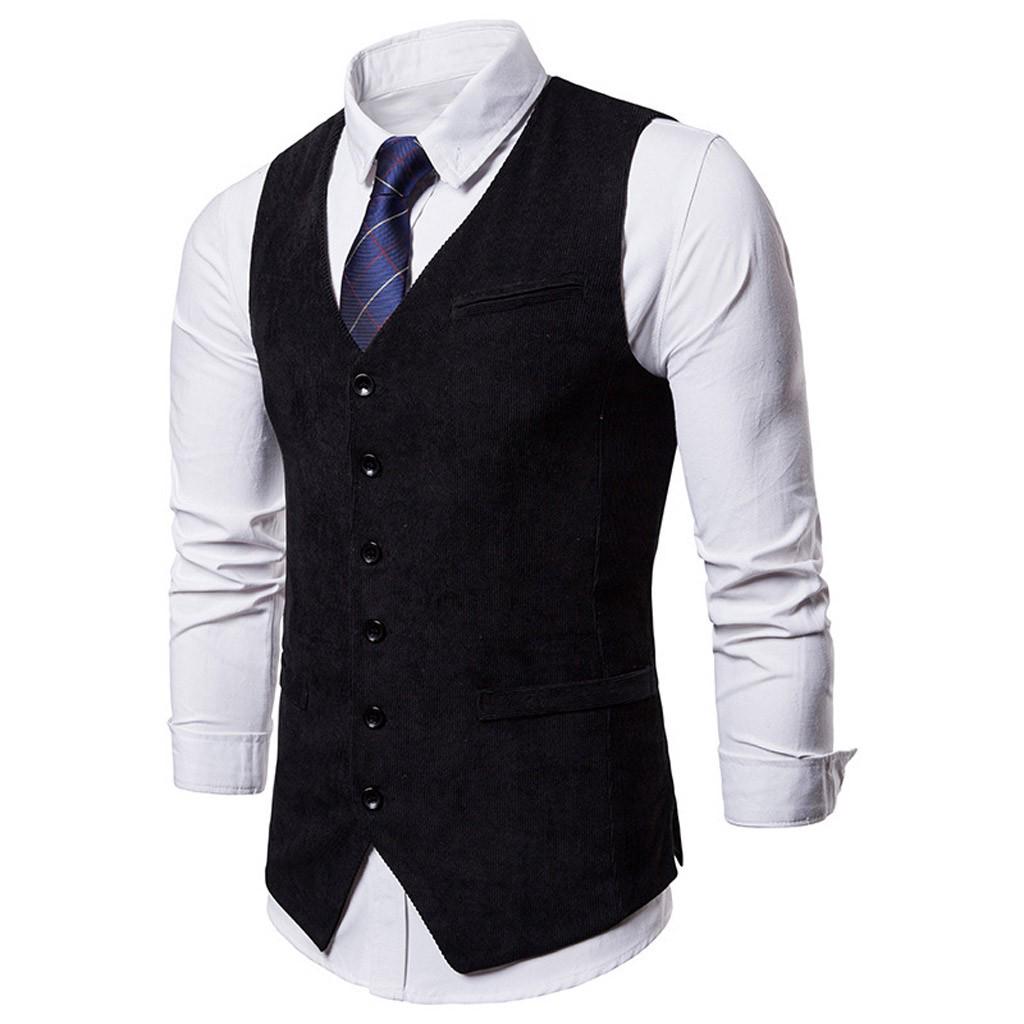high button waistcoat