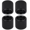 4 Pcs Electric Bass Knob Dome Metal High End Shell Inlaid Tone Volume Control Guitar Parts