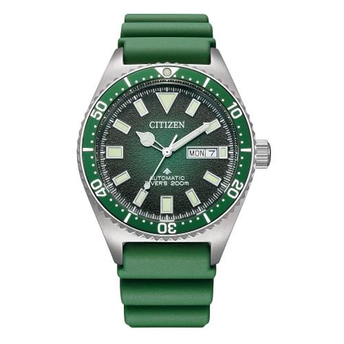 

Citizen Herren-Uhren Analog Automatic 32025925, Green, One Size, Modern