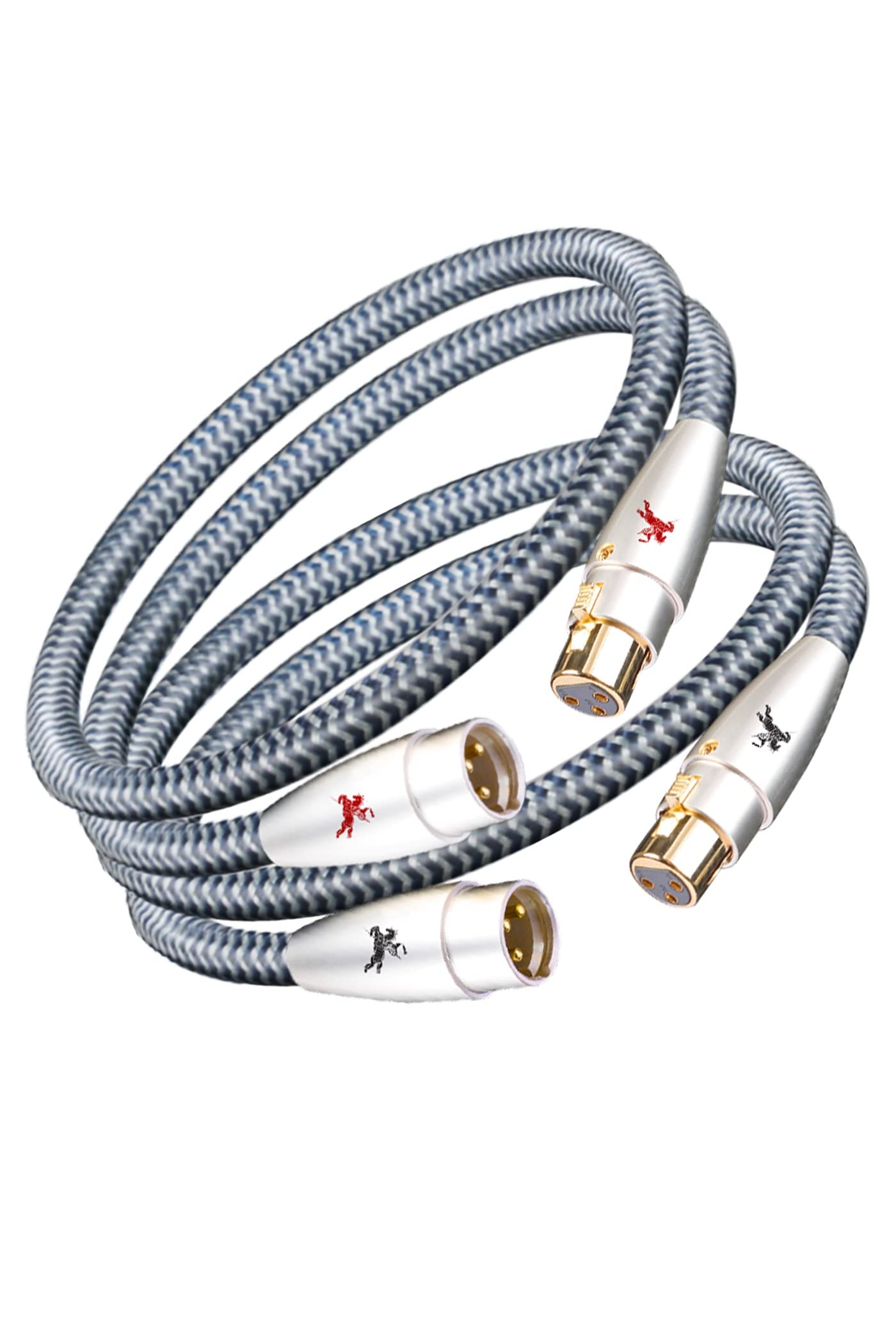 

Аудиокабель Impeto XLR (Разъем XLR «папа» на разъем XLR «мама») Кабель Canon из бескислородной меди OFC, сбалансированный кабель для AV-усилителей, декодеров, микрофонов и т. д.. XLR