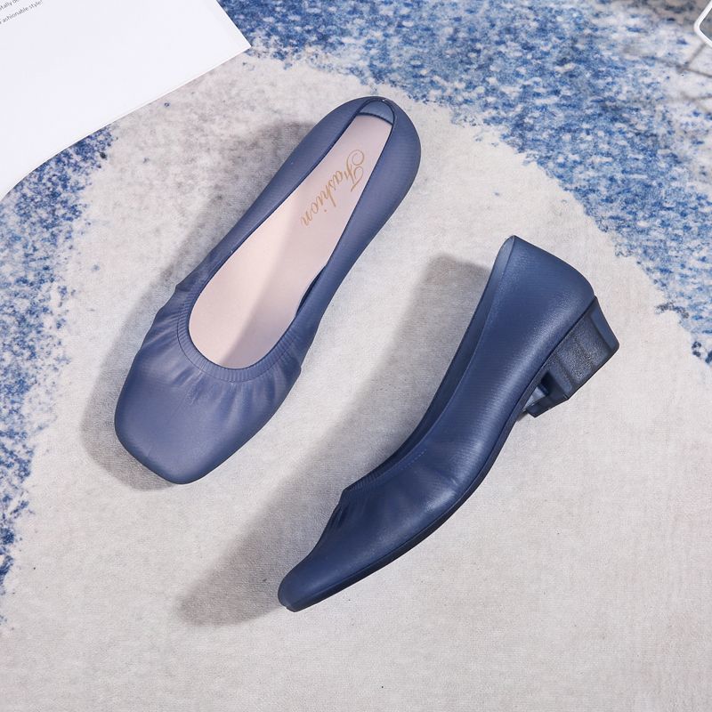 Beach Simple Plastic Crystal Jelly Fashion Single Shoes Ins Bag Head Comfortable Transparent Sandals Women's Summer Non-slip